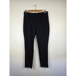 HoneyLove‎ Women's Black Ponte Knit Pull On Slim Leggings Pants Size L EverReady